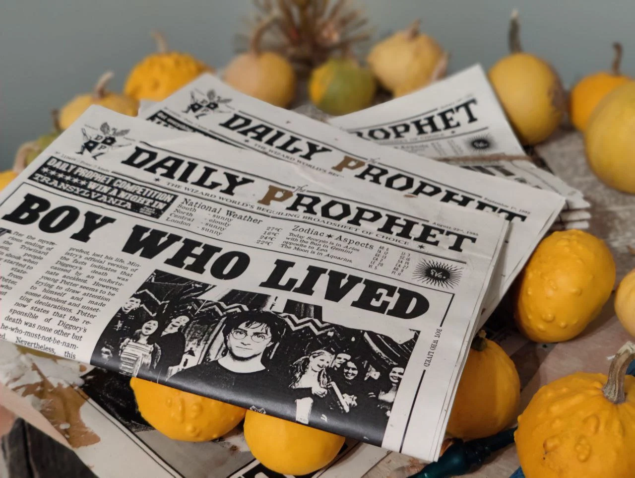 The Daily Prophet newspapers 12 pages