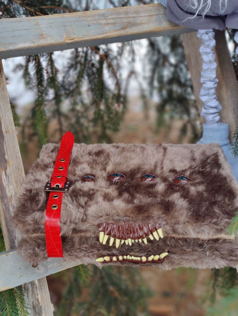 The Monster Book of Monsters Big Size with red strap replica