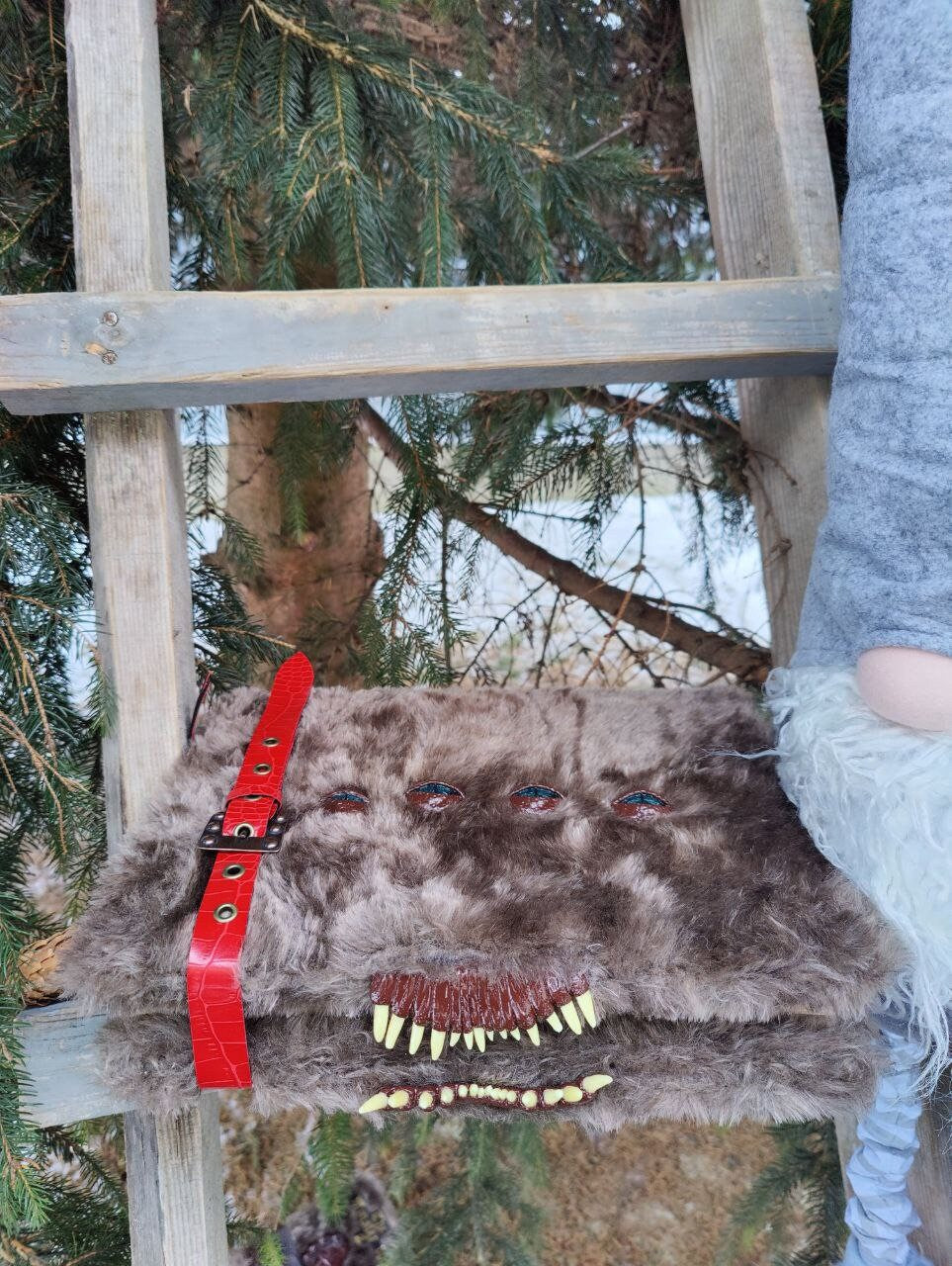 The Monster Book of Monsters Big Size with red strap replica