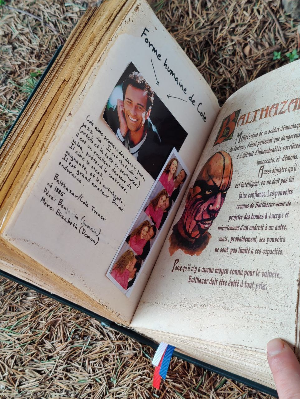 Le livre des ombres The book of shadows all size French charmed en français