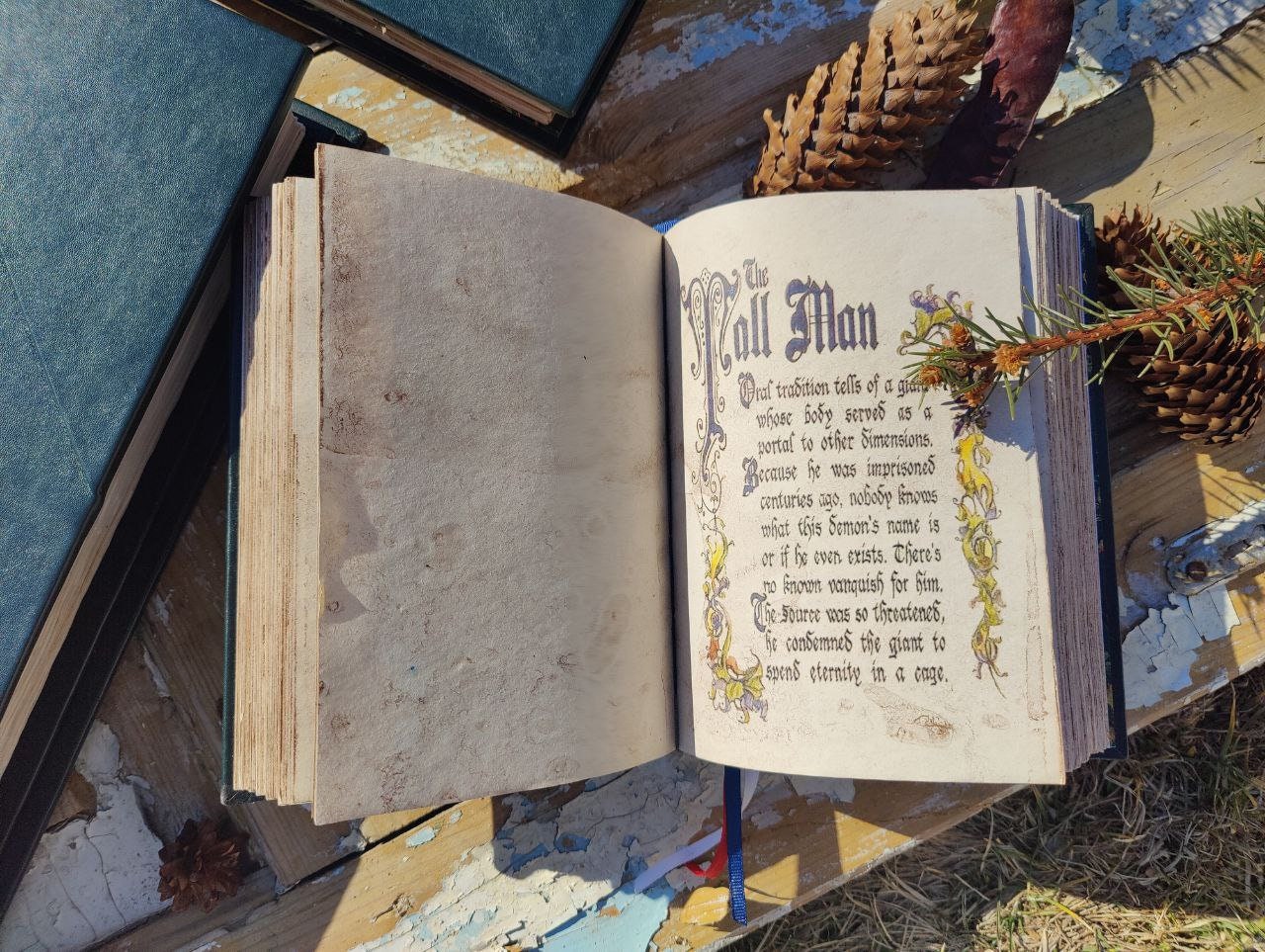 The Book of Shadows Charmed Charm BOS Big Size Cosplay Wicca magic witch spell herb book 560 pages