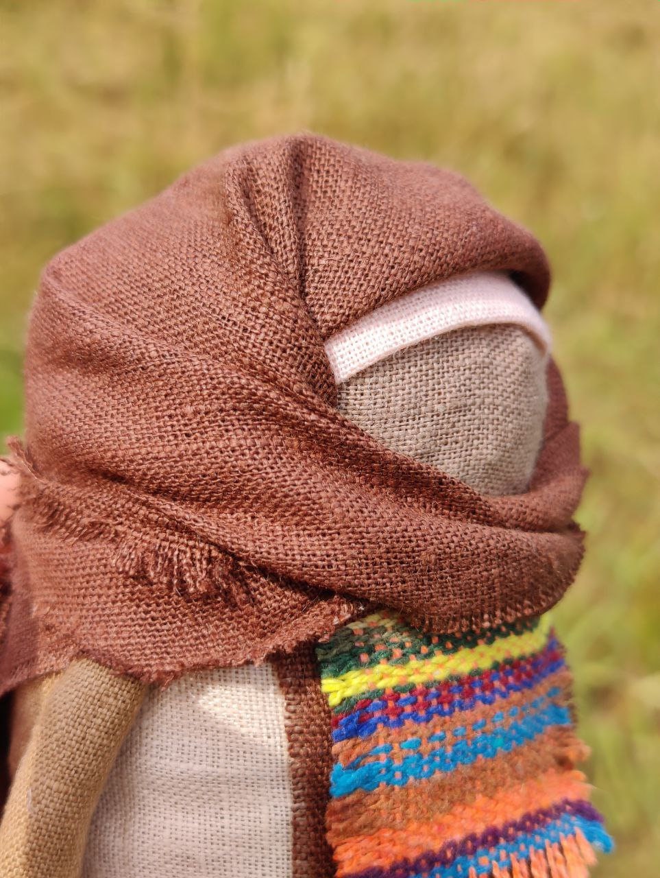 Ukrainian Doll Motanka amulet Support Ukraine Handmade Ethnic Folkloric Traditional Unique decorative gift Zernivka Krupenichka
