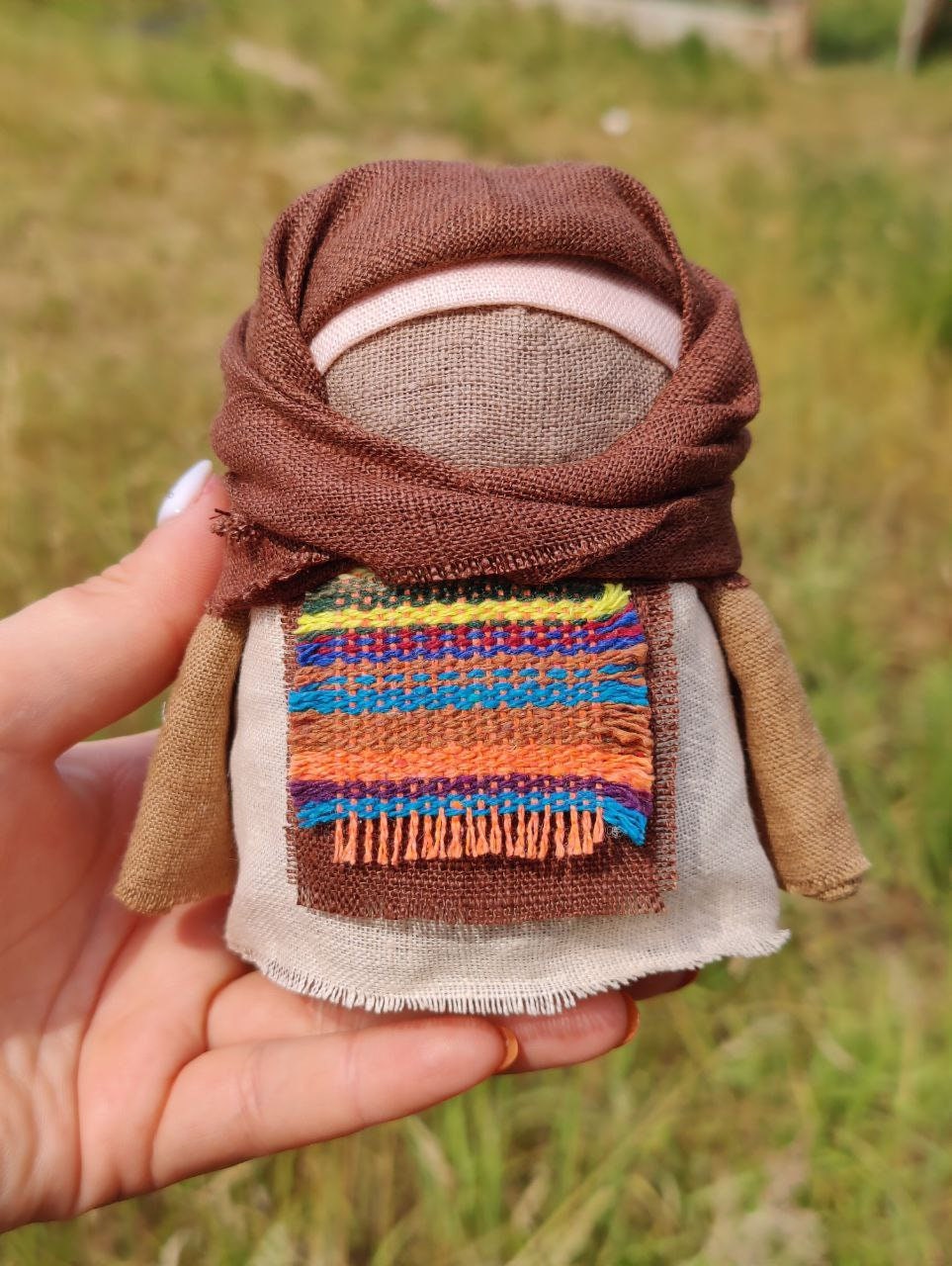 Ukrainian Doll Motanka amulet Support Ukraine Handmade Ethnic Folkloric Traditional Unique decorative gift Zernivka Krupenichka