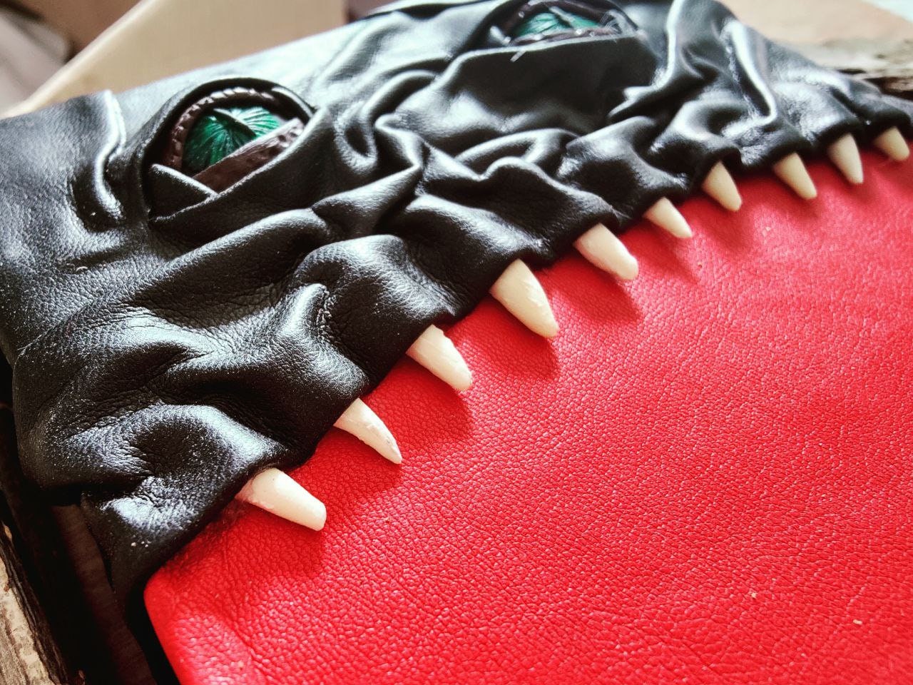 Monster Book Notebook with eyes monsterbuddy creepycute art