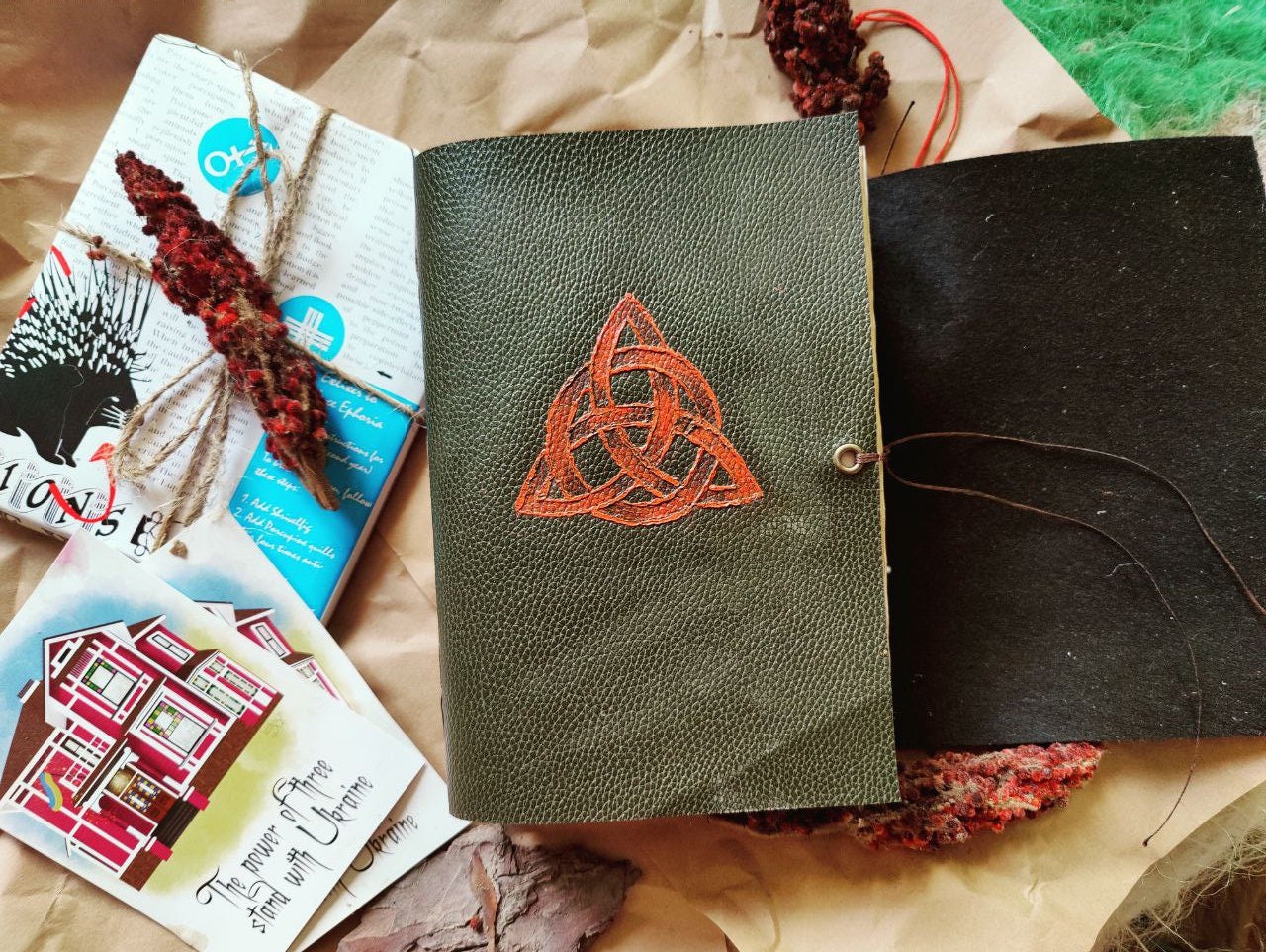Softbook Notebook The Book of Shadows Charmed Triquetra