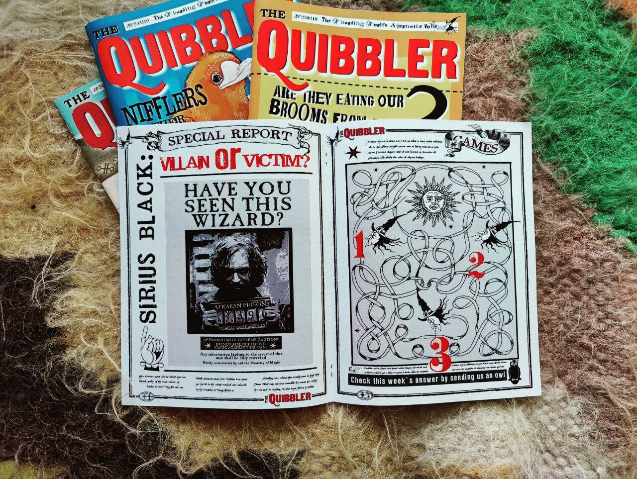 The Quibbler magazine Mudblood