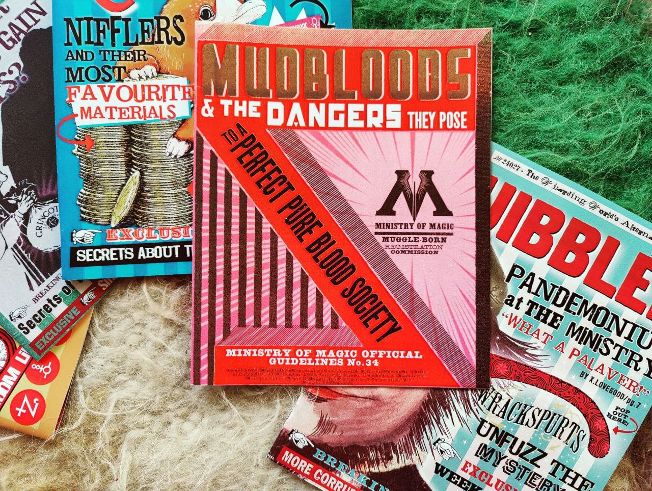 The Quibbler magazine Mudblood