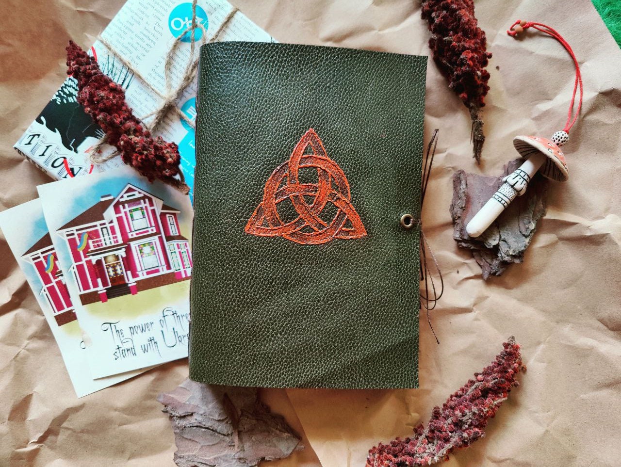 Full Book of Shadows 560 pages Softbook green BOS Charmed