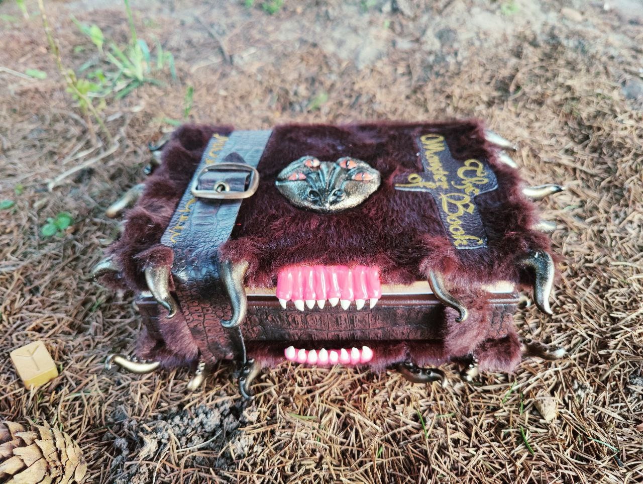 Monster Book of Monsters Replica size A5 box + book + notebook 3 in 1