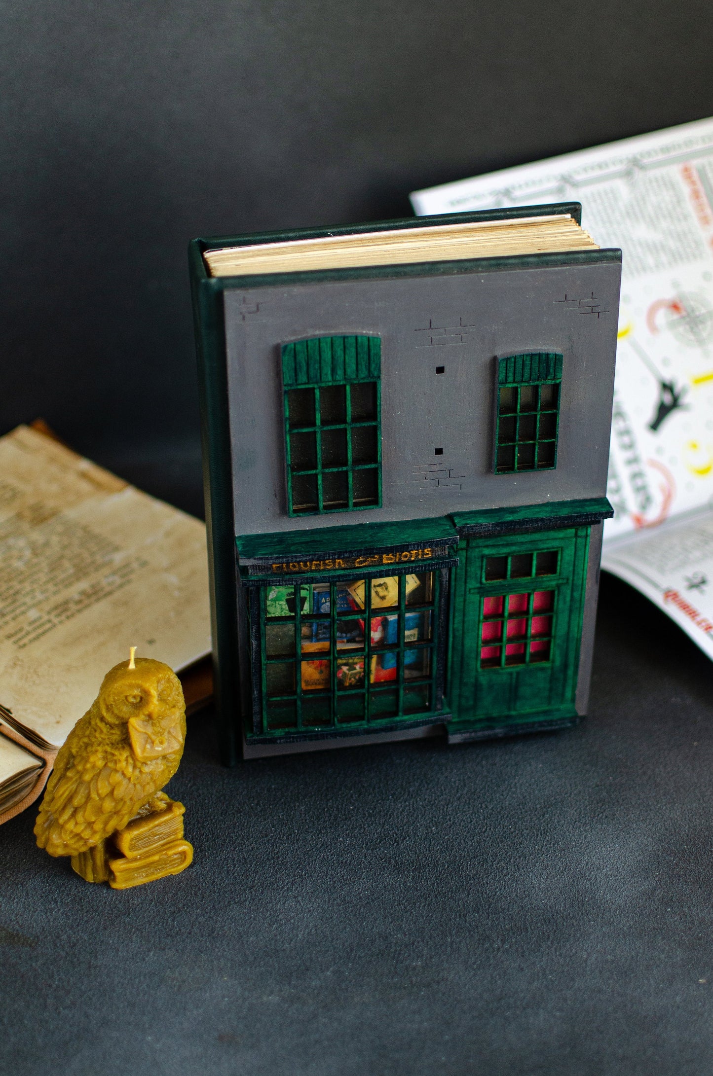 Flourish and Blotts Bookseller Notebook