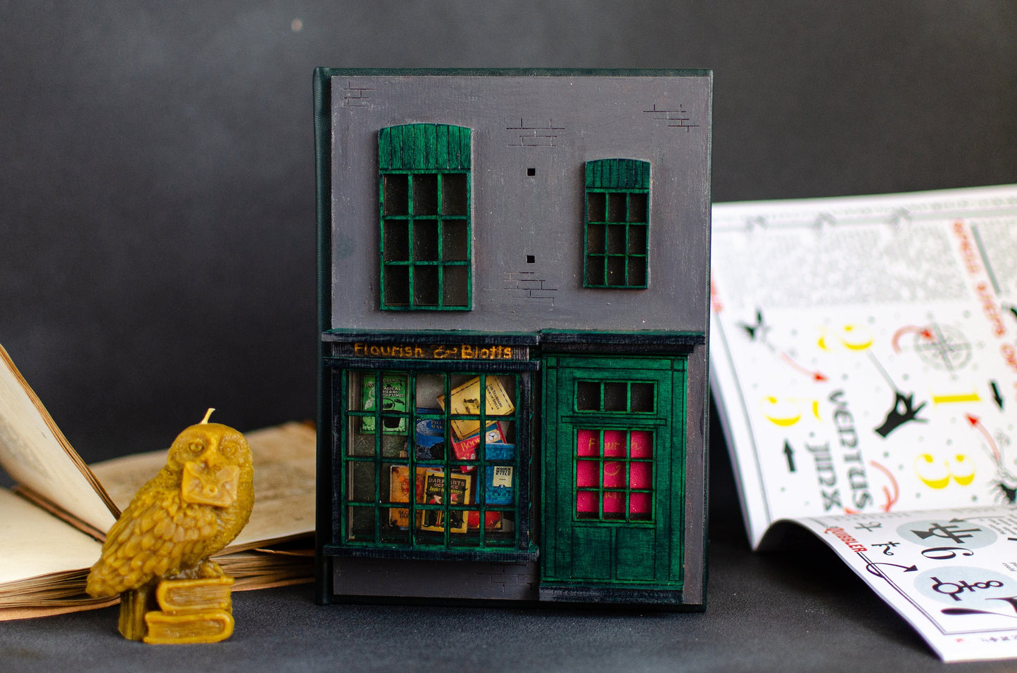 Flourish and Blotts Bookseller Notebook