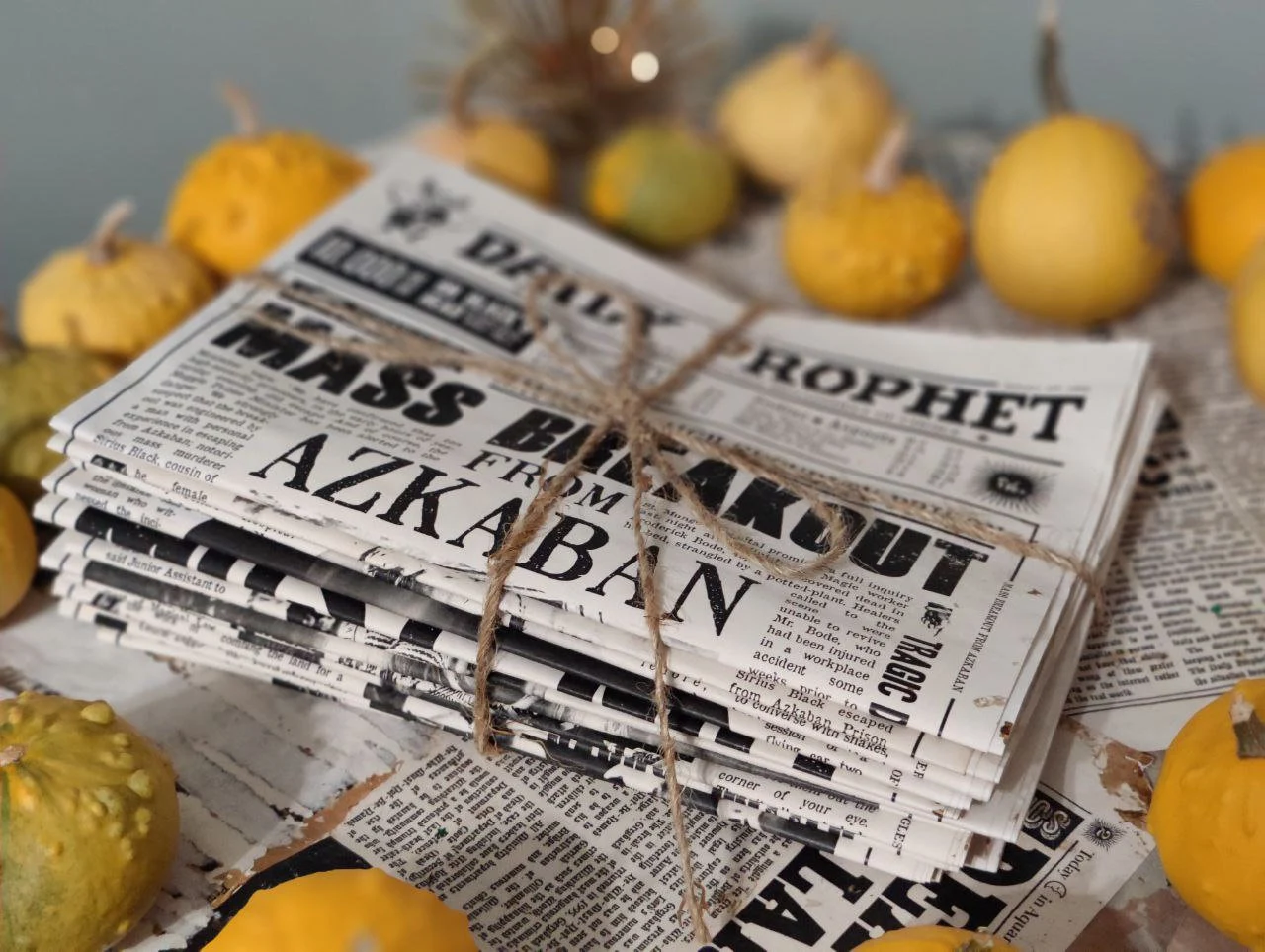 The Daily Prophet newspapers 12 pages