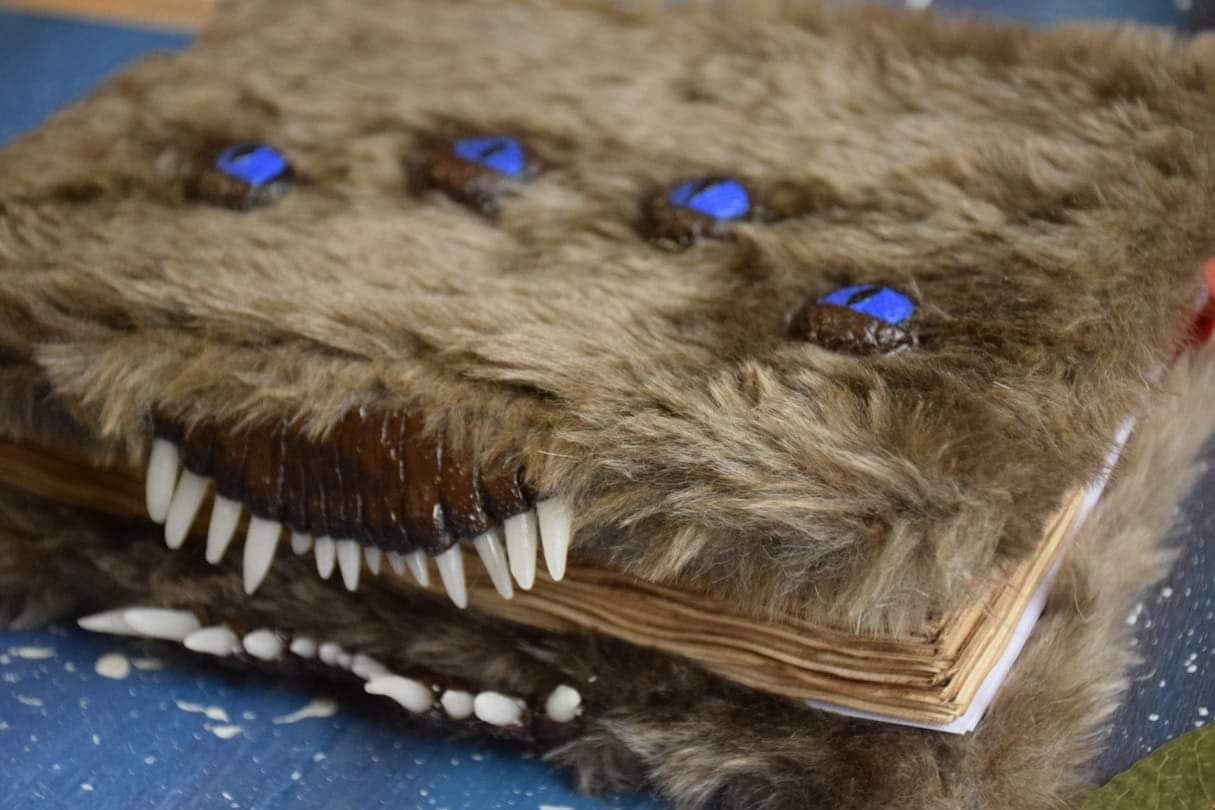 The Monster Book of Monsters with blue eyes Replica