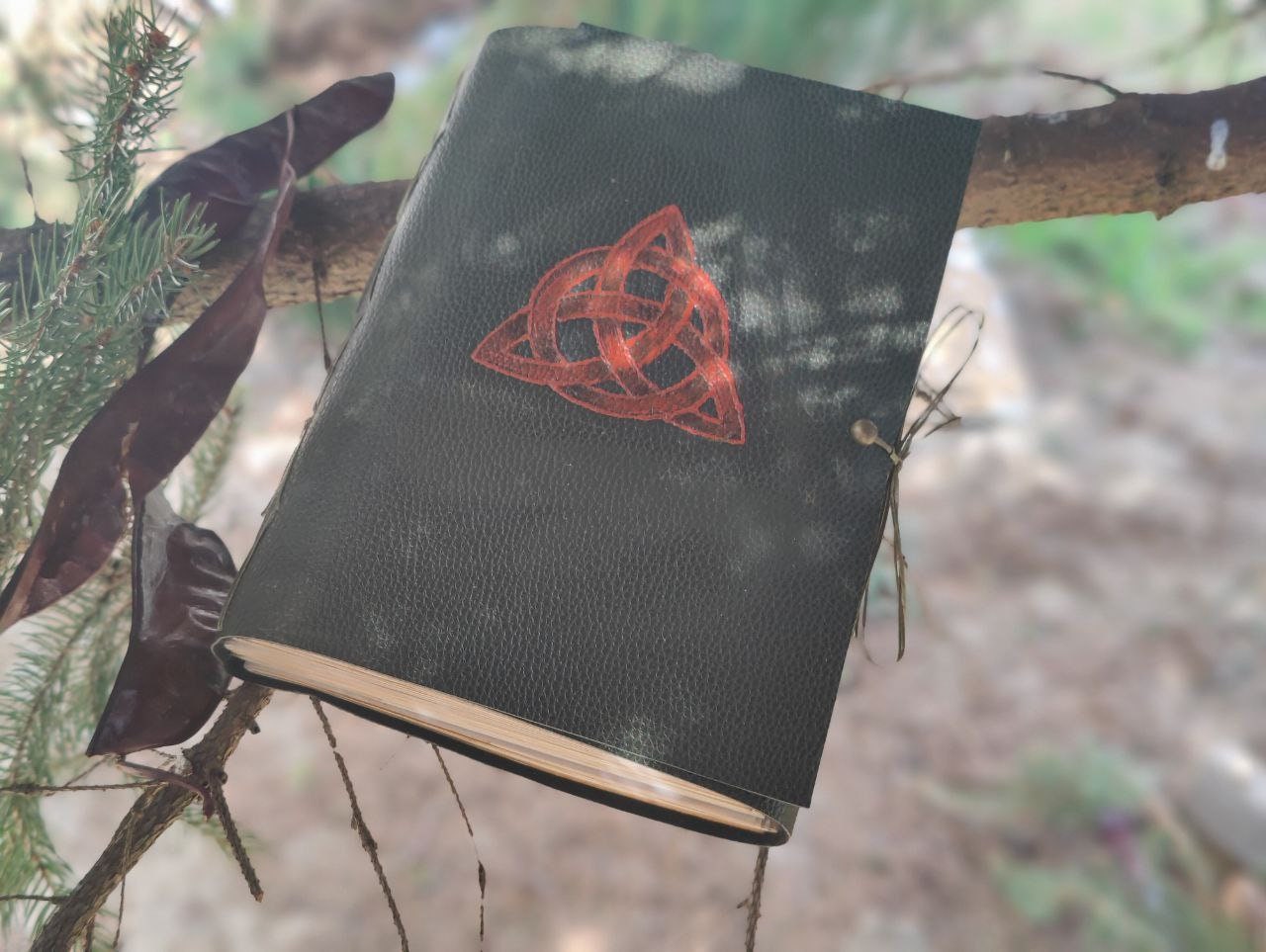 The Book of Shadows Charmed Notebook Journal BOS Wicca Art