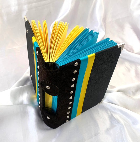Notebook Ukraine Ukrainian Stay with Ukraine Journal stand strong freedom blue and yellow flag