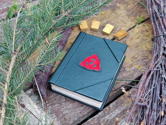 Notebook Wicca Triquetra The book of Shadows Charmed A6 4*6"