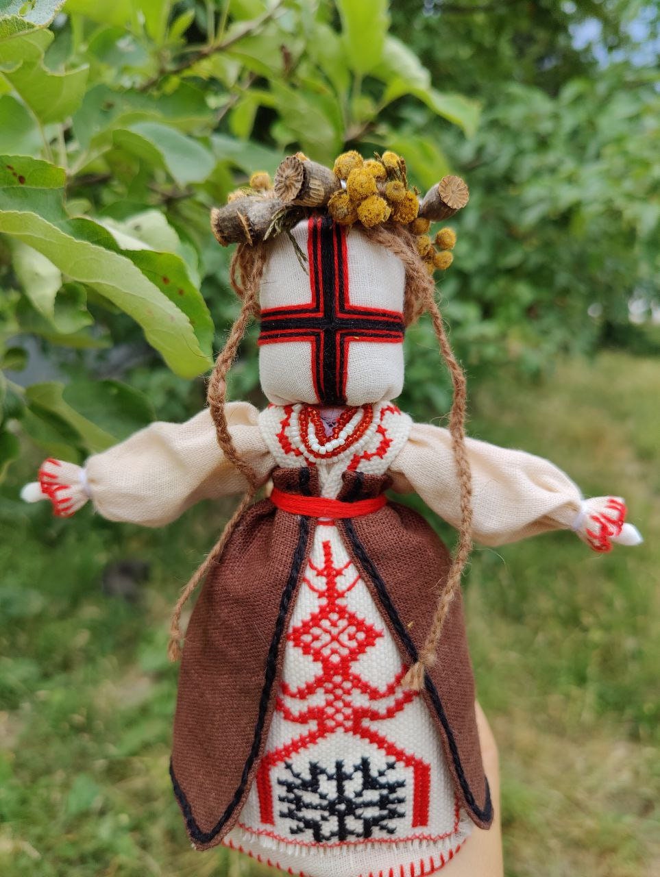 Motanka Ukrainian Doll Spiritual Ethnic Handmade doll  Ukrainian Style Amulet